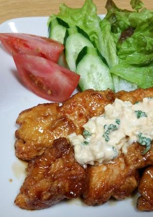 盛田トリュフソースで簡単チキン南蛮♪-レシピのメイン写真