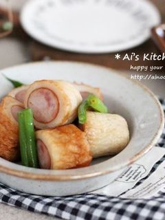 ちくわウインナーのおでん風煮物*-レシピのメイン写真