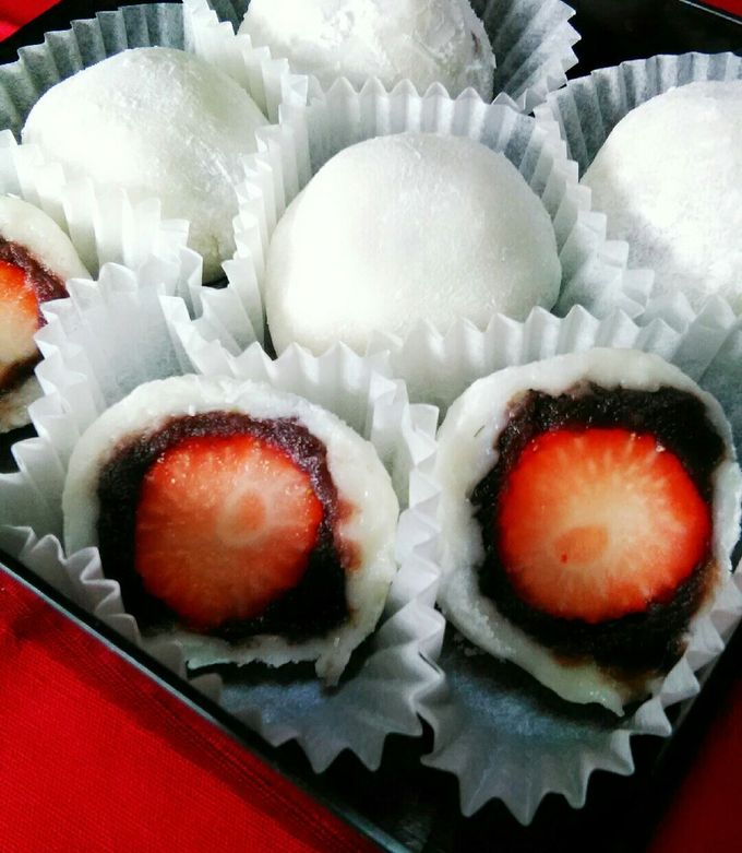 いちご大福 by クックI7I5L1☆ 【クックパッド】 簡単おいしいみんなの