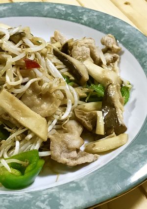 大人の惣菜◎もやしとピーマン＋α中華炒め-レシピのメイン写真