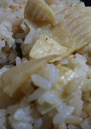 筍とワカメの炊き込みご飯-レシピのメイン写真
