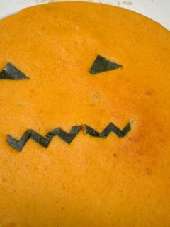かぼちゃケーキ(ハロウィンver.)-レシピのメイン写真