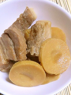 豚バラ肉と新タケノコの、甘辛煮-レシピのメイン写真