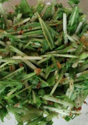 水菜のカレー風味（血管ダイエット1095-レシピのメイン写真