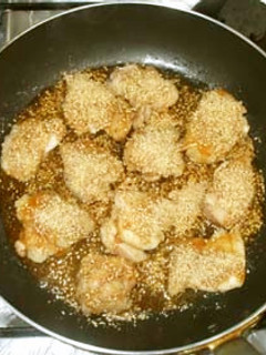 鶏もも肉のゴマみそ焼き♪-レシピのメイン写真