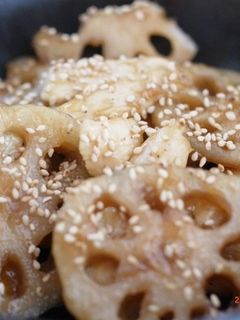 ・レンコンと鶏胸肉の甘辛炒め-レシピのメイン写真