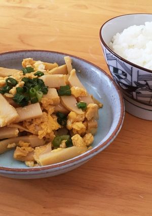 簡単！ 筍 の 卵とじ-レシピのメイン写真
