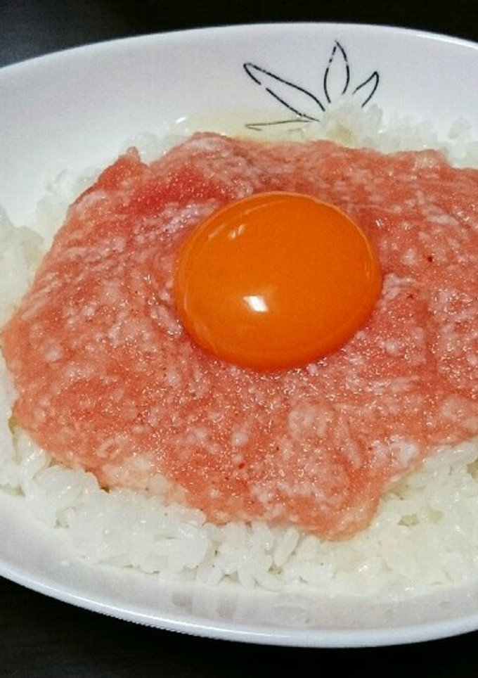 見た目に騙される⁉たらことろろ丼-レシピのメイン写真