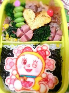 ドラミちゃん♪キャラ弁✱-レシピのメイン写真