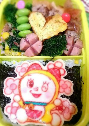 ドラミちゃん♪キャラ弁✱-レシピのメイン写真