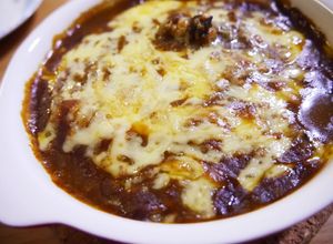 簡単＊半熟卵の焼きチーズカレードリア-レシピのメイン写真