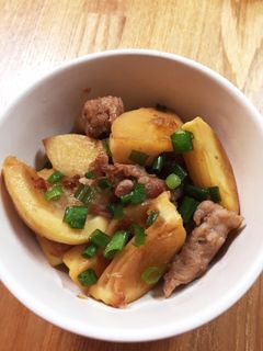 たけのこと豚肉の甘辛炒め煮-レシピのメイン写真