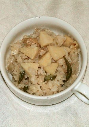 竹の子の炊込みご飯-レシピのメイン写真