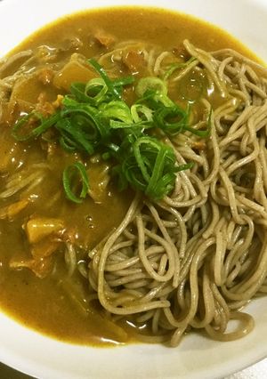 超楽々 冷やしカレーそば はじめました〜-レシピのメイン写真