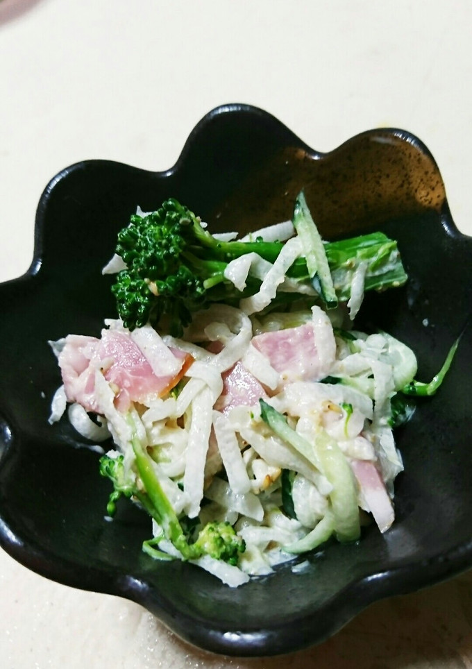 大根ときゅうりのゴマ味噌マヨネーズ和え-レシピのメイン写真