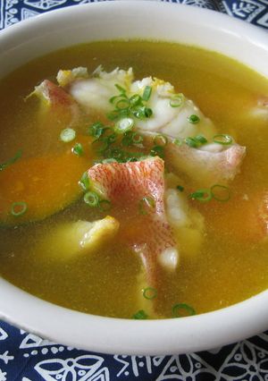 かぼちゃと冷凍赤魚のスープ煮-レシピのメイン写真