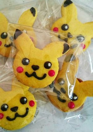 簡単☆かわいいクッキー☆ピカチュウ-レシピのメイン写真