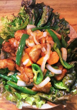 鶏もも肉で作る酢豚-レシピのメイン写真