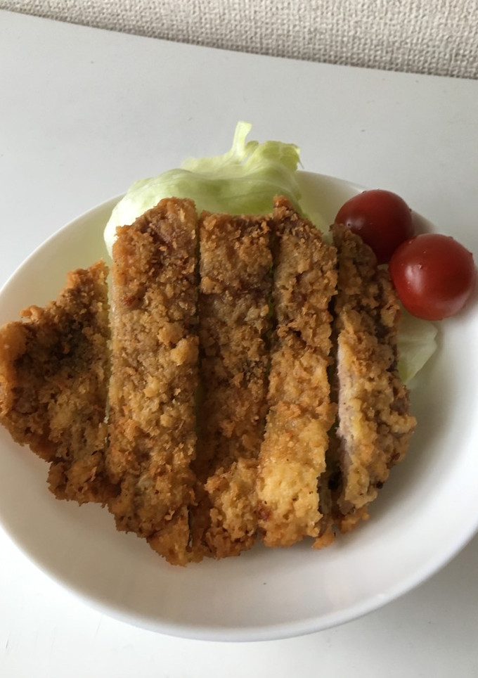 簡単！柔らかとんかつ-レシピのメイン写真