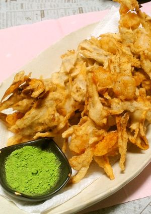 サクサク！ごぼうとエビのかき揚げ-レシピのメイン写真