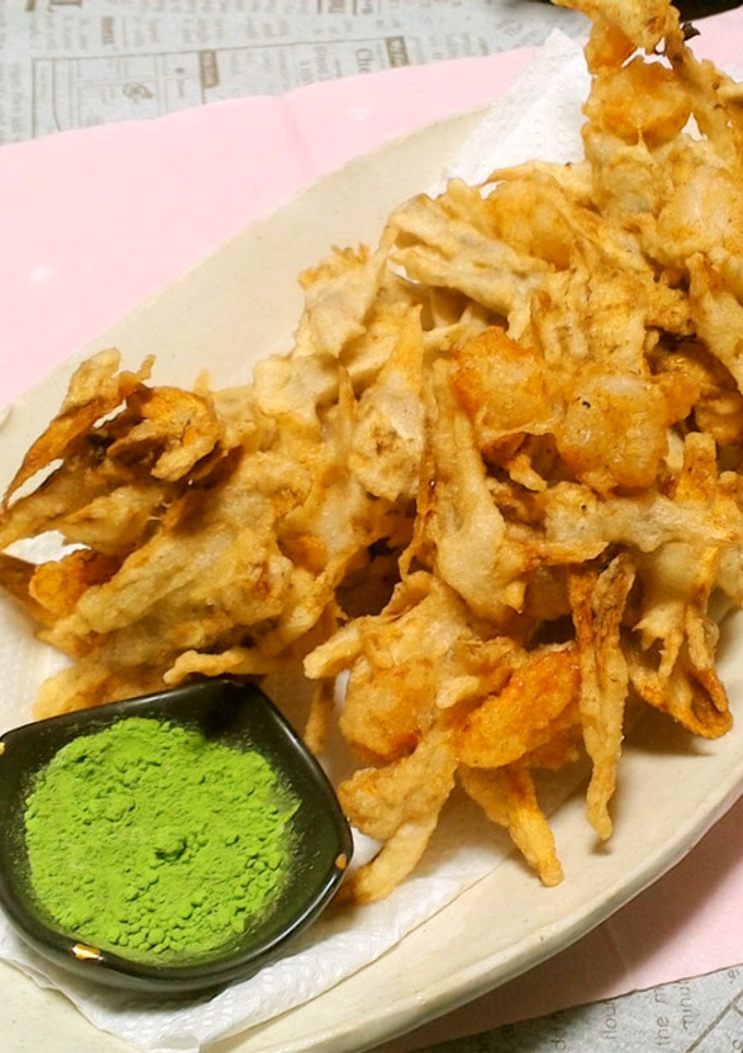 サクサク！ごぼうとエビのかき揚げ-レシピのメイン写真