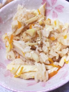 美味しい♡たけのこ炊き込みご飯-レシピのメイン写真