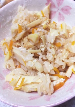 美味しい♡たけのこ炊き込みご飯-レシピのメイン写真