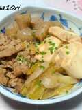豚バラ肉で！優しい基本の肉豆腐！
