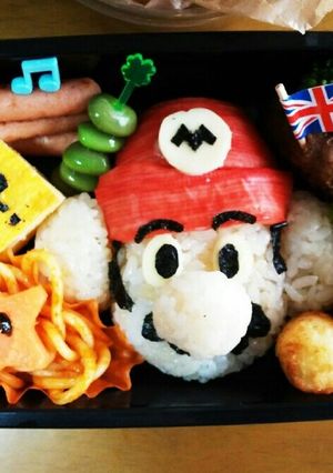 料理下手さんの遠足弁当(マリオ)-レシピのメイン写真