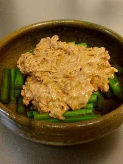わらびのクラッシュ納豆掛け-レシピのメイン写真