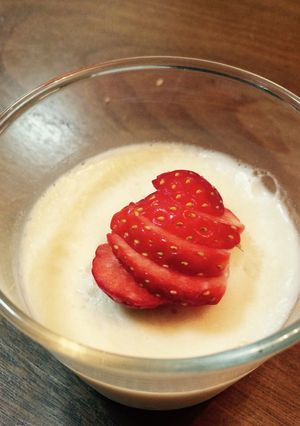 寒天で♪卵・乳なし☆豆乳ココナッツプリン-レシピのメイン写真