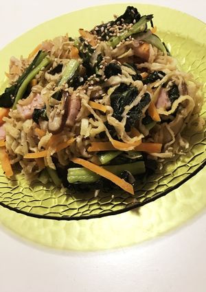 切り干し大根のガリバタ醤油炒め☆-レシピのメイン写真