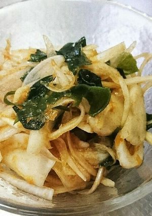 新玉ねぎの和え物-レシピのメイン写真