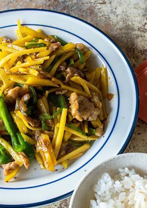 じゃがいもが主役の青椒肉絲-レシピのメイン写真