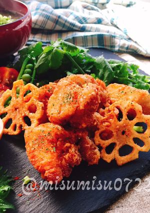 鶏胸肉のナンプラー唐揚げ(動画有)-レシピのメイン写真