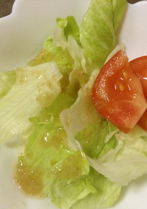 簡単☆レタスとトマトのフレッシュマリネ♪-レシピのメイン写真