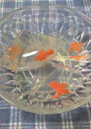 金魚が泳ぐ☆錦玉寒-レシピのメイン写真