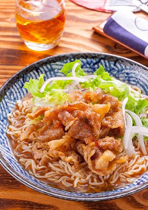 肉と野菜のボリュームラーメン-レシピのメイン写真