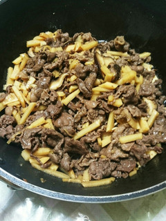 ご飯に合う☆たけのこと牛肉のしぐれ煮♪-レシピのメイン写真
