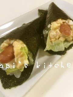 ☆ちびっこに大人気!サラダ巻き寿し☆-レシピのメイン写真