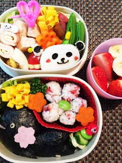 保育園のお弁当(2017.4)-レシピのメイン写真