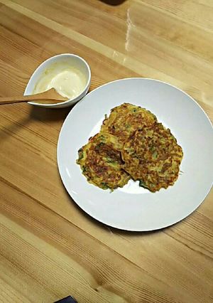 残った金平をお好み焼風にリメイク☆-レシピのメイン写真