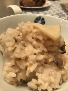 春!シジミと筍炊き込みごはん-レシピのメイン写真