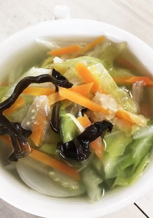 きくらげ入り野菜スープ♪-レシピのメイン写真