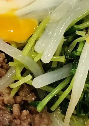 もやしと豆苗のレンチン♪ナムル♡超簡単♪-レシピのメイン写真