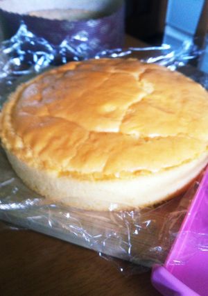 スポンジケーキ(15cm)-レシピのメイン写真