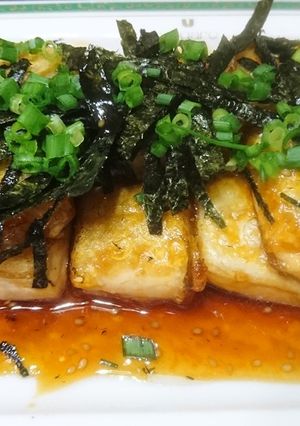 早い、安い豆腐ステーキ-レシピのメイン写真
