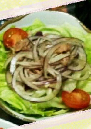 紫玉ねぎとツナのサラダ-レシピのメイン写真