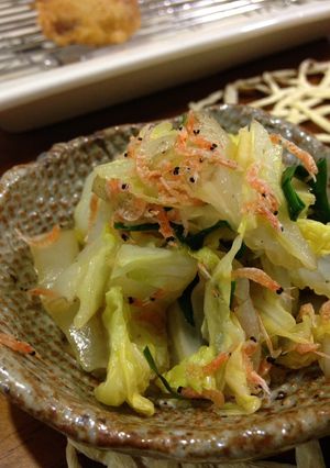 白菜と桜エビの中華和え-レシピのメイン写真