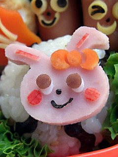 うさぎさん キャラ弁のおかず-レシピのメイン写真